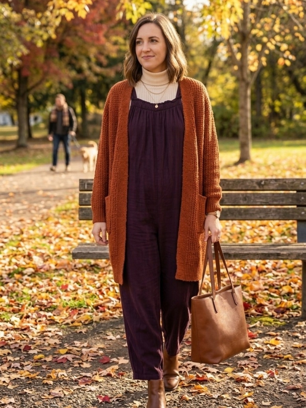 wild fable Deep Plum Jumpsuit